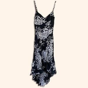 White House Black Market Dress with Paisley design